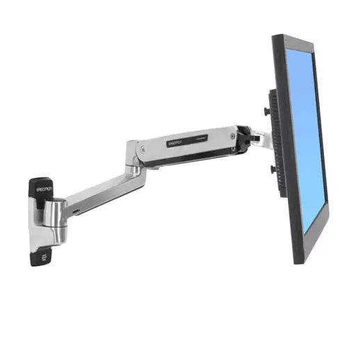 Ergotron LX Sit-Stand Wall Mount LCD Arm 106.7 cm (42") Stainless steel