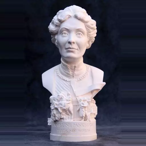 Emmeline Pankhurst Bust