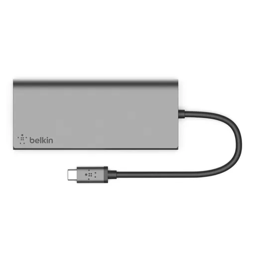 Belkin F4U092BTSGY notebook dock/port replicator USB 3.2 Gen 1 (3.1 Gen 1) Type-C Grey