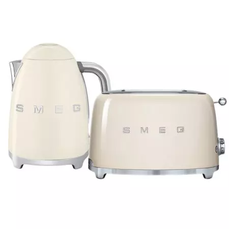 Smeg Kettle & 2 Slice Toaster