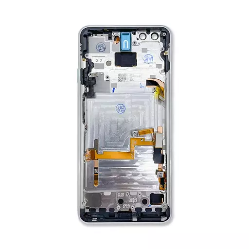 OLED Screen Assembly (REFRESH+) (Clearly White) (w/ Frame) - Google Pixel 3