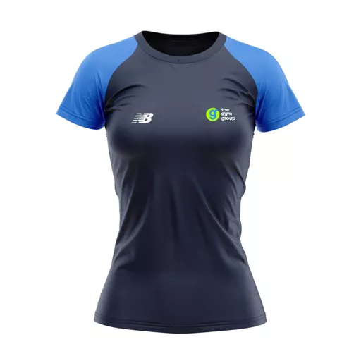 TGG WOMENS TRAINING JERSEY WITH CYAN NGG485