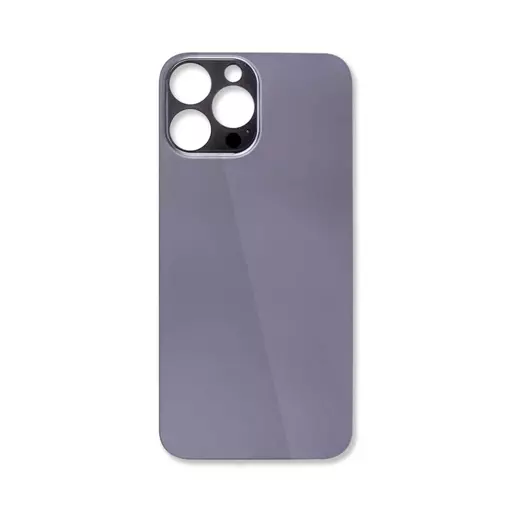 Back Glass (Big Hole) (No Logo) (Graphite) (CERTIFIED)- For iPhone 13 Pro