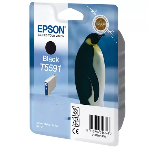 Epson C13T55914010/T5591 Ink cartridge black 13ml for Epson Stylus Photo RX 700