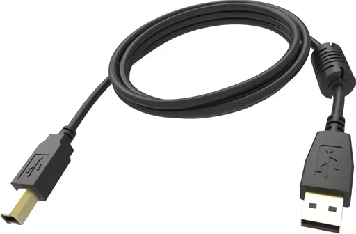 Vision TC 3MUSB/BL USB cable USB 2.0 3 m USB A USB B Black