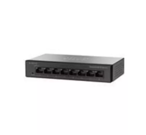 Cisco Small Business SF110D-08 Unmanaged L2 Fast Ethernet (10/100) Black