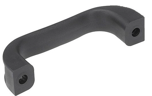 Pull Handle. 132mm Hole Centres. Polypropylene.