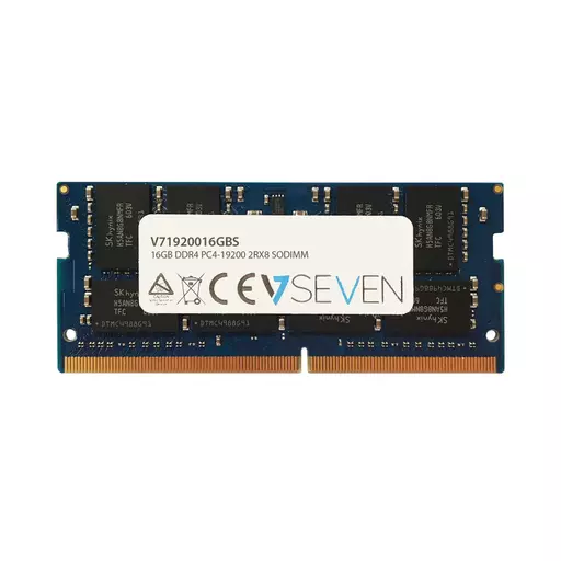 V7 16GB DDR4 PC4-19200 - 2400MHz SO-DIMM Notebook Memory Module - V71920016GBS