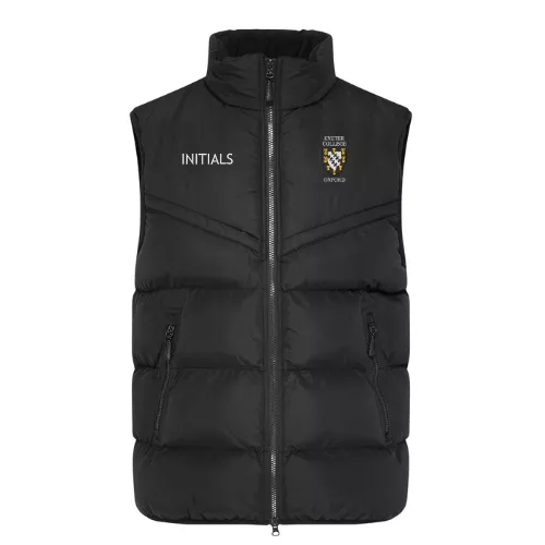 Exeter College Chevron Puffer Gilet
