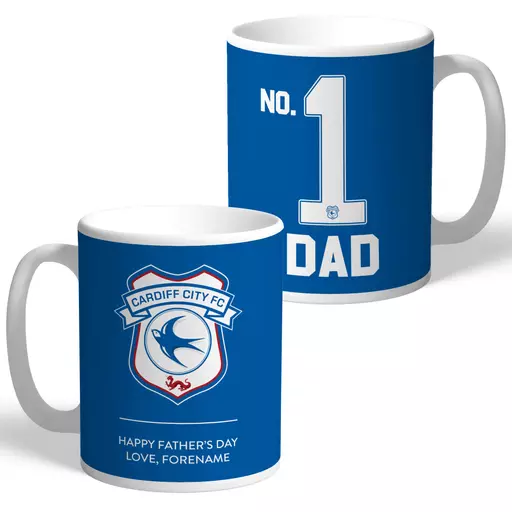Cardiff City FC No.1 Dad Mug