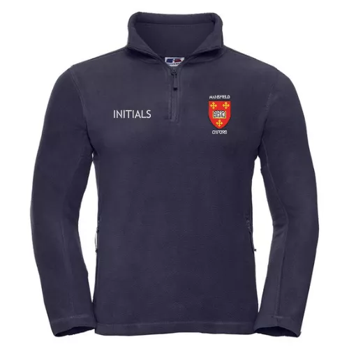 Mansfield College Quarter Zip Fleece