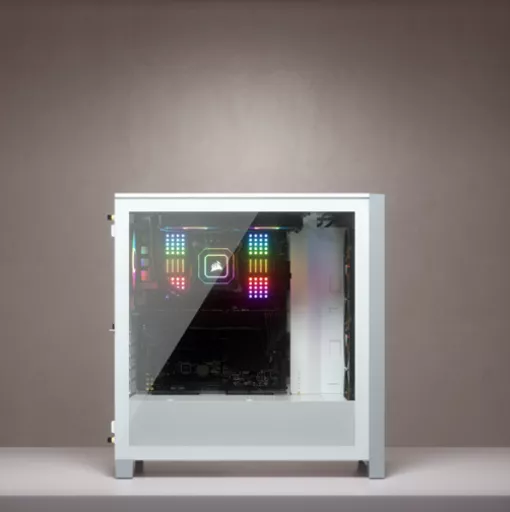 Corsair iCUE 4000X RGB Midi Tower White