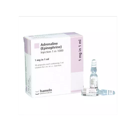Adrenaline 1:1000-1mg 1ml Ampoules