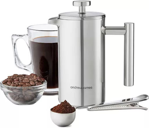 600ml Cafetiere s/steel