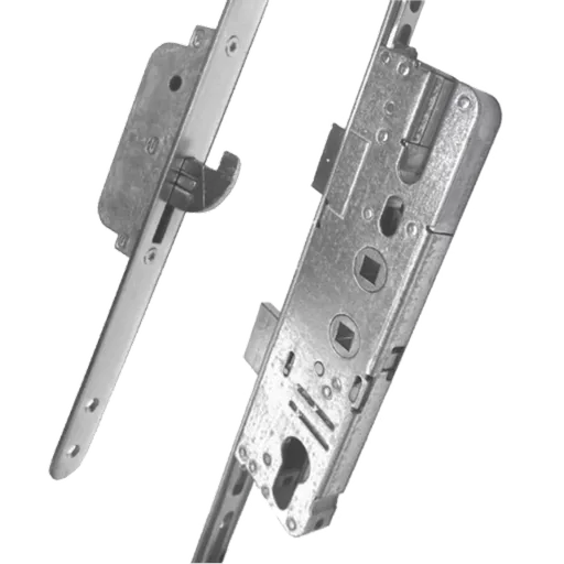 ELITE Composite Lever Operated Latch & Deadbolt Twin Spindle 20mm Faceplate - 2 Hook