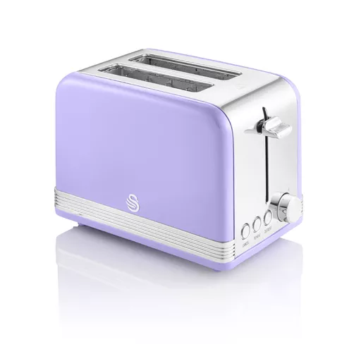 2 Slice Retro Purple Toaster