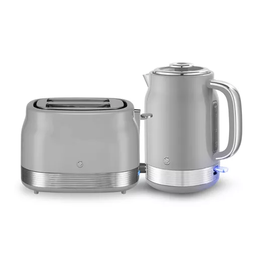 Swan Retro 1.7L Jug Kettle & 2 Slice Toaster Bundle