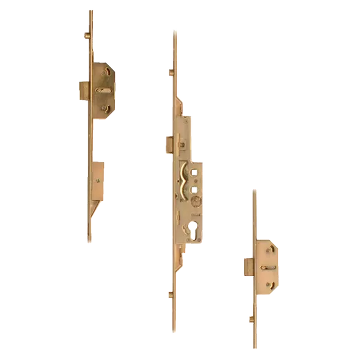 AVOCET Lever Operated Latch & Deadbolt Twin Spindle - 2 Dead Bolt 4 Roller