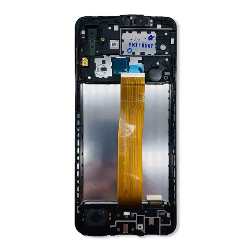 LCD Screen Assembly (With Frame) (Service Pack) (Black) - Galaxy A02 (2021) (A022)
