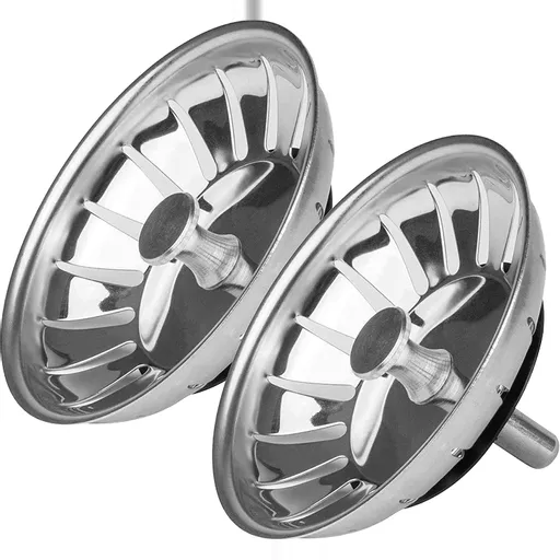Twin pack of sink strainer