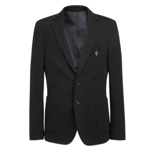 Wave Staffing Mens Rory Jersey Stretch Jacket