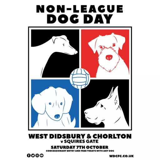 Announcing: Non League Dog Day, vs Squires Gate, 7 October  