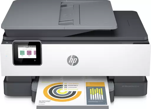 HP OfficeJet Pro HP 8024e All-in-One Printer, Home, Print, copy, scan, fax, HP+; HP Instant Ink eligible; Automatic document feeder; Two-sided printing