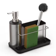 Sink Caddy With Soap Dispenser