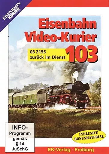 Eisenbahn Video-Kurier 103 DVD (8503)