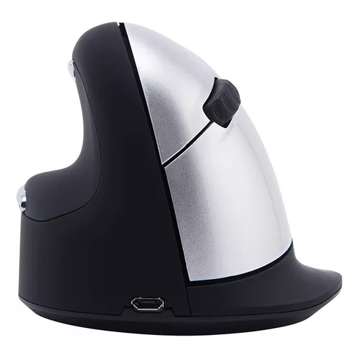 R-Go Tools Ergonomic mouse R-Go HE Break with break software, large (hand size ≥ 185 mm), left-handed, Bluetooth, black