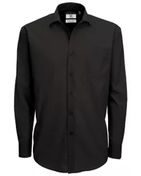 Men's Smart Long Sleeve Poplin Shirt