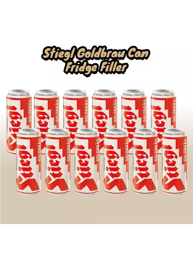 Stiegl Goldbrau Can Fridge Filler