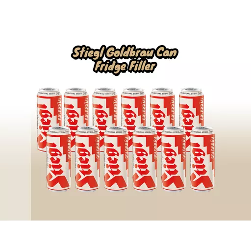 Stiegl Goldbrau Can Fridge Filler