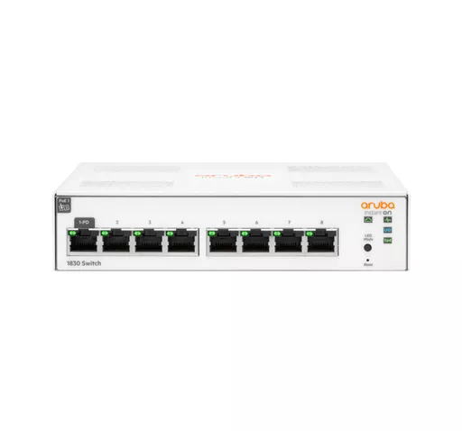 HPE Aruba Networking Aruba Instant On 1830 8G Managed L2 Gigabit Ethernet (10/100/1000)