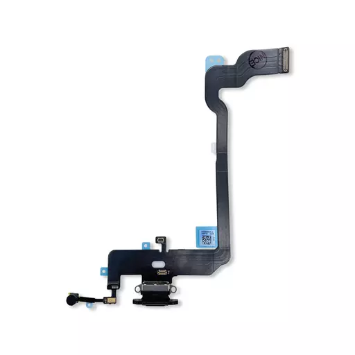 Charging Port Flex Cable (Space Grey) (CERTIFIED - OEM) -  For iPhone XS