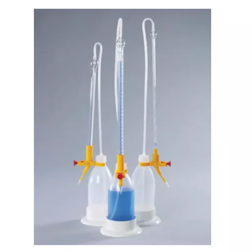 Buerkle™ Borosilicate Glass Automatic Titrating Burette with Storage Bottle 5ml pk1