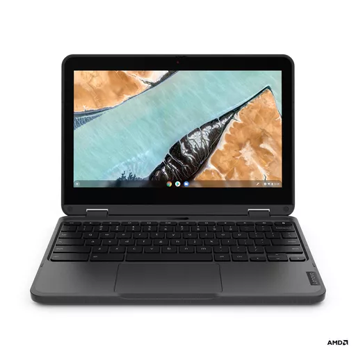 Lenovo 300e Chromebook Gen 3 (AMD) AMD 3000 3015Ce 29.5 cm (11.6") Touchscreen HD 4 GB DDR4-SDRAM 32 GB eMMC Wi-Fi 5 (802.11ac) ChromeOS UK English Grey