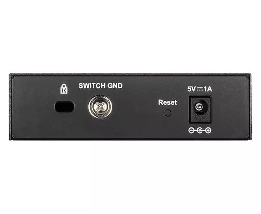 D-Link DGS-1100-05V2 network switch Managed L2 Gigabit Ethernet (10/100/1000) Black