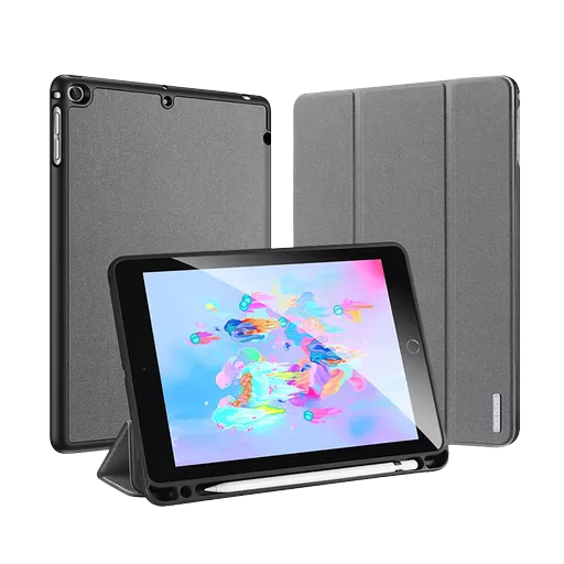 Dux Ducis - Domo Tablet Case for iPad Air, iPad Air 2, iPad 9.7 (2017), iPad 9.7 (2018), & iPad Pro 9.7 - Grey