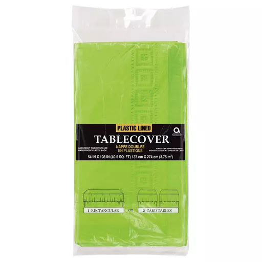 Kiwi Green Paper Tablecover