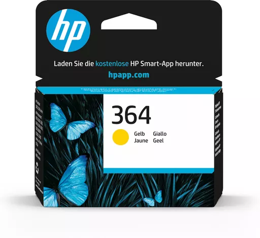 HP CB320EE/364 Ink cartridge yellow, 300 pages ISO/IEC 24711 3.5ml for HP PhotoSmart B 110/C 309/D 5460/Plus/Premium