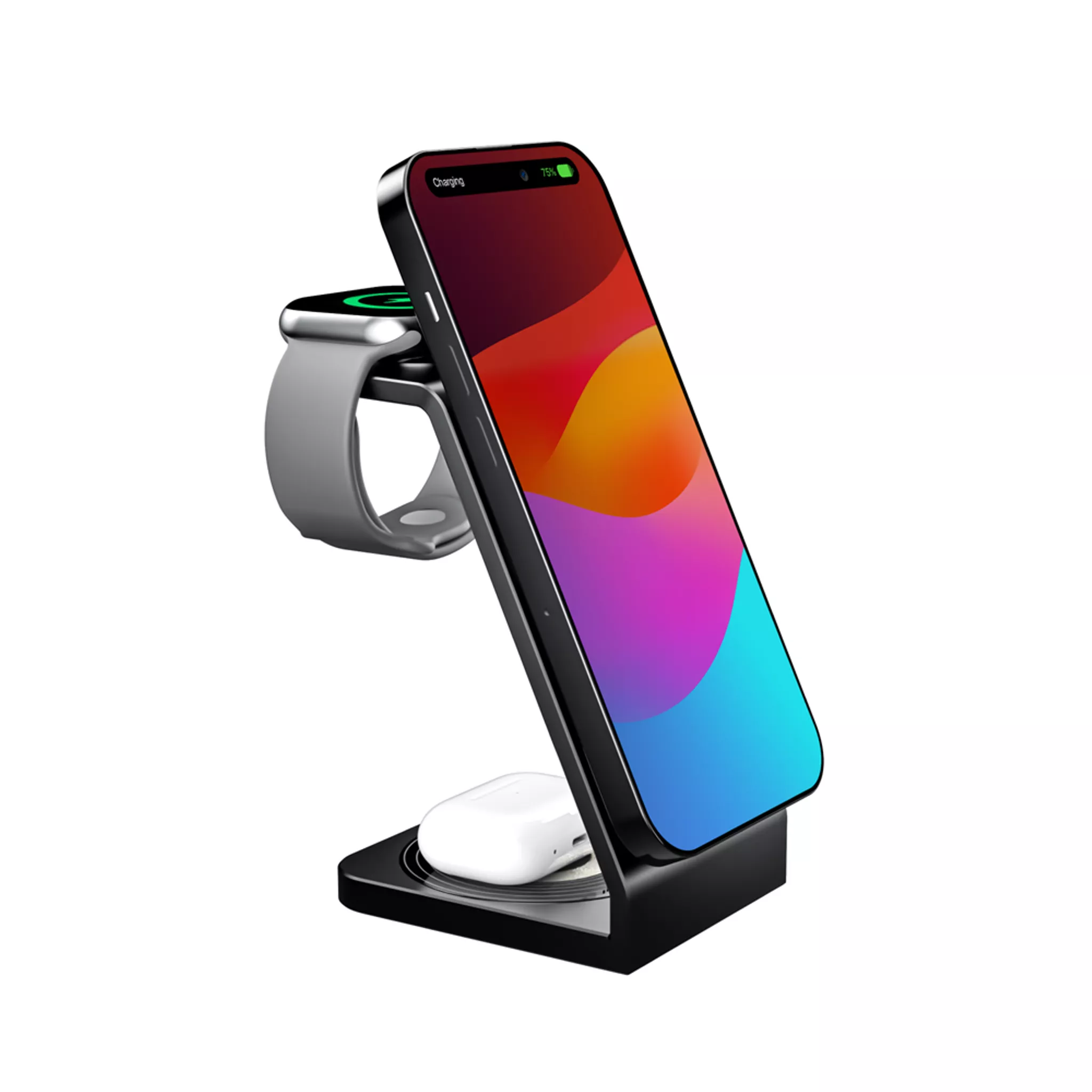 23W 3-in-1 MagSafe Magnetic Wireless Charging Station in Default