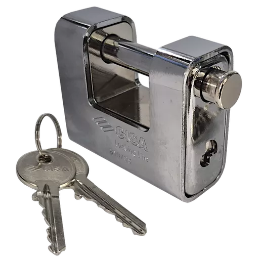 CISA Locking Line Sliding Shackle Padlock
