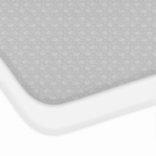 Chicco Grey Fox Next2me Crib Sheet Set (2 Pieces) In