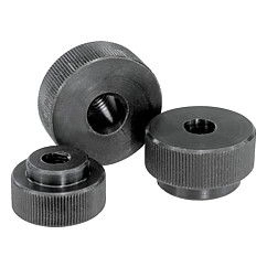 K0139 - Quick Acting Knurled Nuts In Steel Thread Size M5-M12