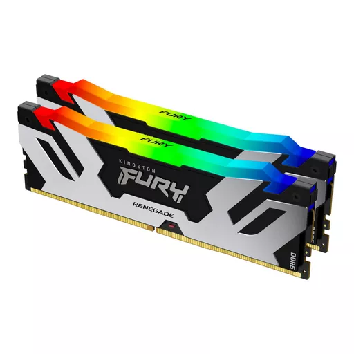 Kingston Technology FURY 64GB 6000MT/s DDR5 CL32 DIMM (Kit of 2) Renegade RGB XMP