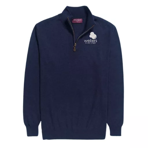 Wellers_DallasQuarterZip_Navy_Front.png