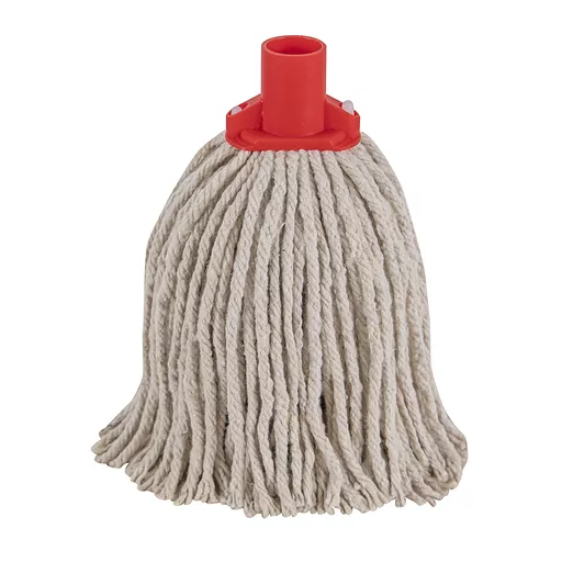 16oz SOCKET MOP YARN RED (FITS  ABBEY HYGIENE HANDLE) (50)