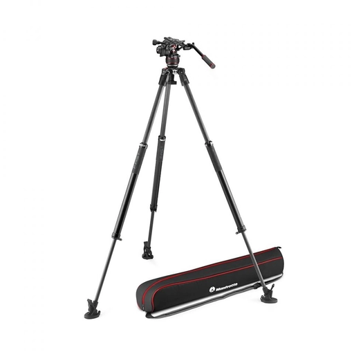 Manfrotto Nitrotech 612 series with 635 Fast Single Leg Carbon Tripod