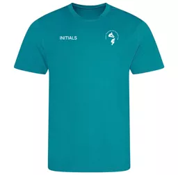 HeightsTrampolineAndGymnasticsClub_CoolTee(Technical)_Turquoise_Front.png